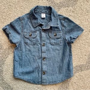 Old Navy Chambray Button Up Shirt